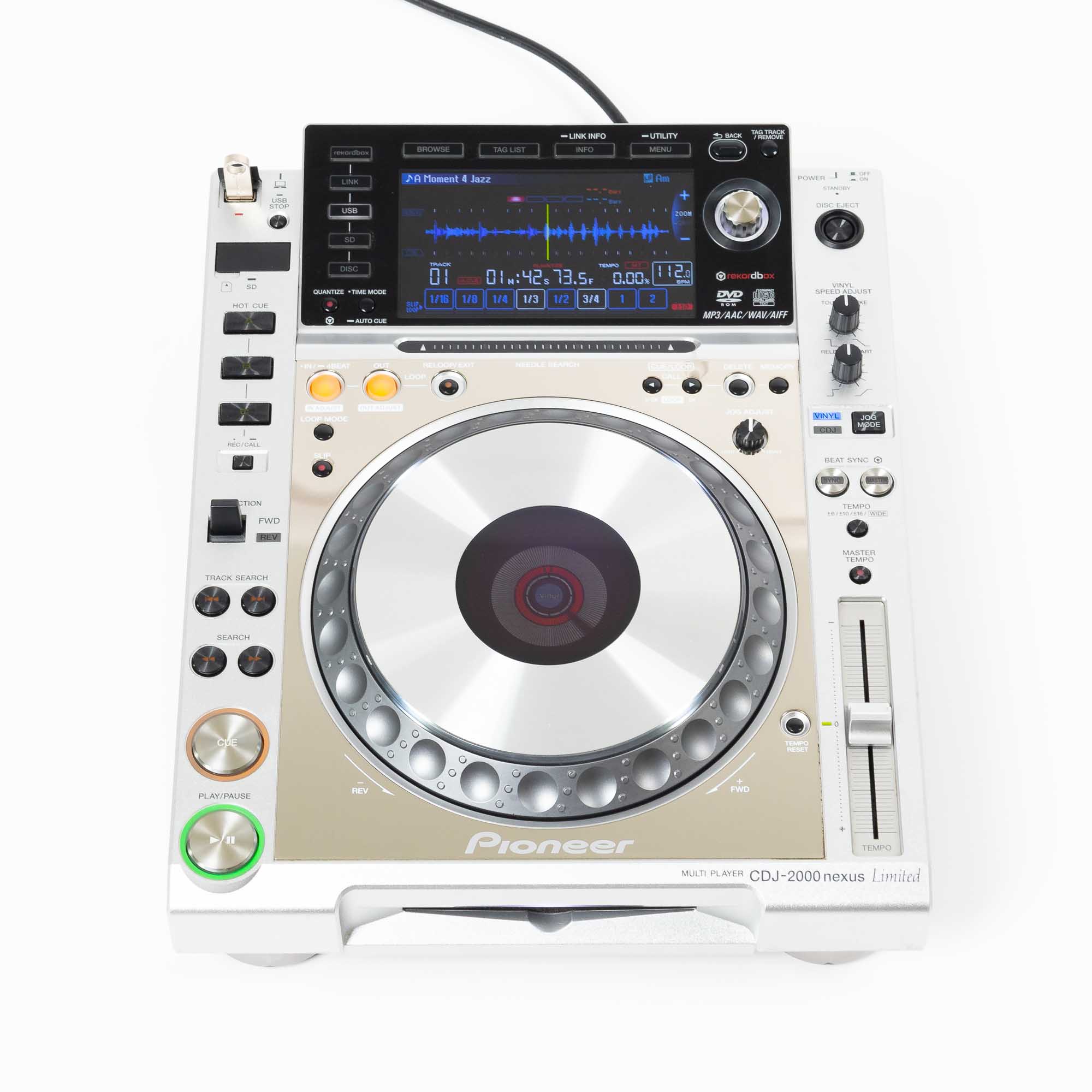 Pioneer DJ CDJ 2000 NXS Limited Platinum Edition | CSM - Cologne Street  Market